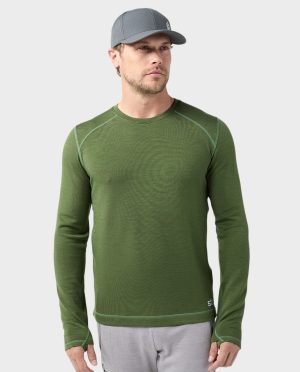 Men’s Basis PeakWool Midweight Crew LS