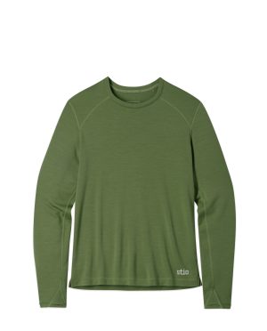 Men’s Basis PeakWool Midweight Crew LS