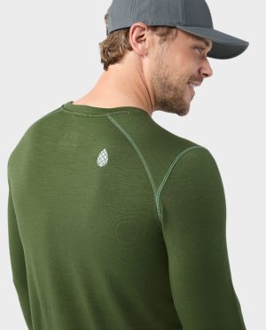 Men’s Basis PeakWool Midweight Crew LS