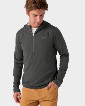 Men’s Trax Power Grid Half Zip Hoodie