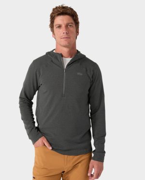 Men’s Trax Power Grid Half Zip Hoodie