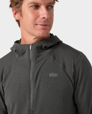 Men’s Trax Power Grid Half Zip Hoodie