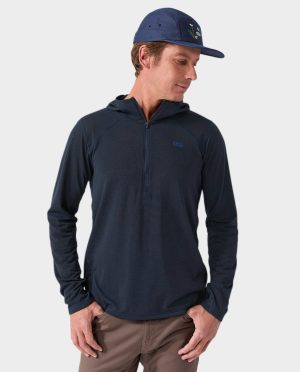 Men’s Trax Power Grid Half Zip Hoodie