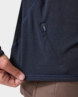 Men’s Trax Power Grid Half Zip Hoodie