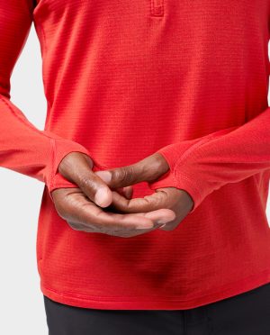 Men’s Trax Power Grid Half Zip Hoodie