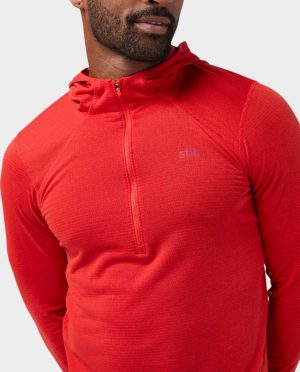Men’s Trax Power Grid Half Zip Hoodie
