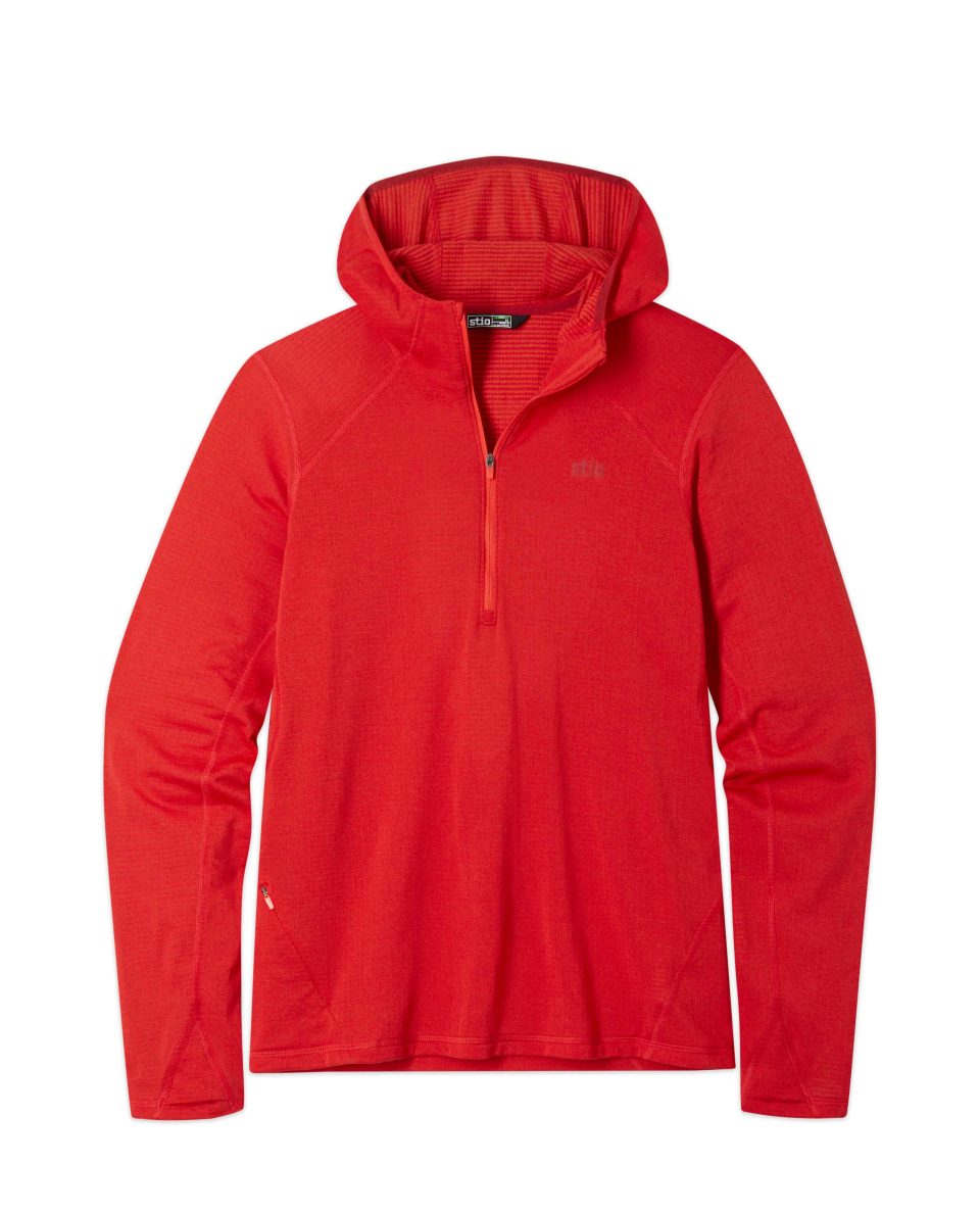 Men's Trax Power Grid Half Zip Hoodie