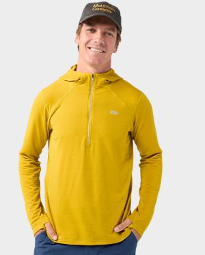 Men’s Trax Power Grid Half Zip Hoodie