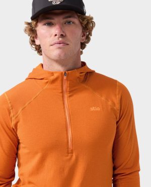 Men’s Trax Power Grid Half Zip Hoodie