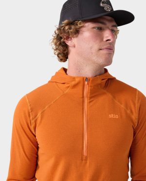 Men’s Trax Power Grid Half Zip Hoodie