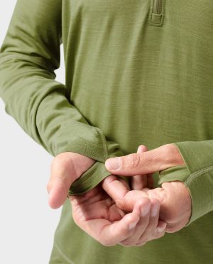 Men’s Basis PeakWool Lightweight Half Zip