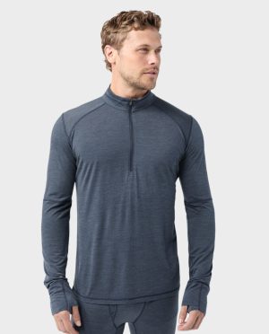 Men’s Basis PeakWool Lightweight Half Zip