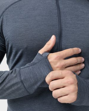 Men’s Basis PeakWool Lightweight Half Zip