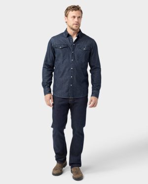 Men’s Slipstone Japanese Denim Shirt