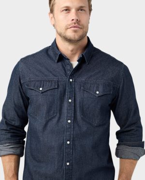 Men’s Slipstone Japanese Denim Shirt