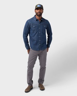 Men’s Slipstone Japanese Denim Shirt