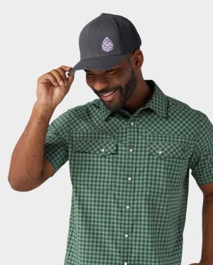 Whitebark Pinecone Trucker