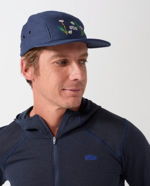 Whimsy Aster 5 Panel Hat